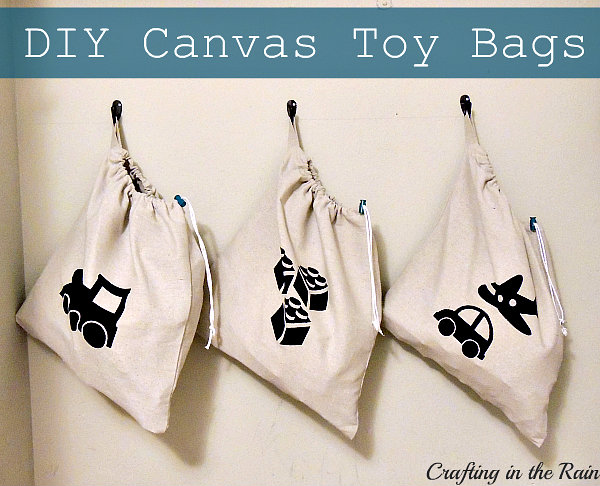 Craftaholics Anonymous® | Drawstring Bag Tutorial for hanging Toy ...