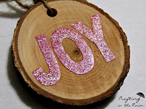 rustic wood ornaments