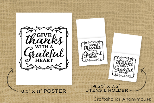 Craftaholics Anonymous® | Thanksgiving Free Printable Quote + ... Craftaholics Anonymous® | Thanksgiving Free Printable Quote + ...