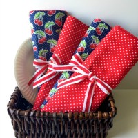 rolled placemats