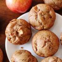 vegan banana apple muffins watermark (3)