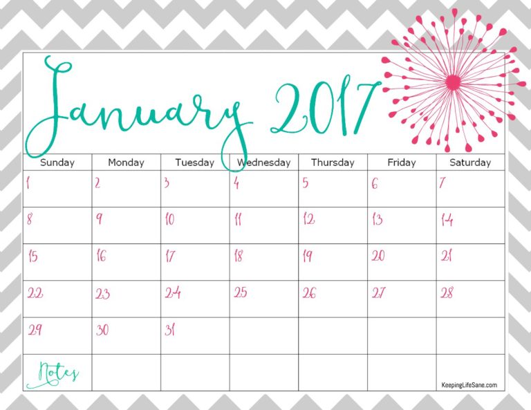 free downloadable blank calendar