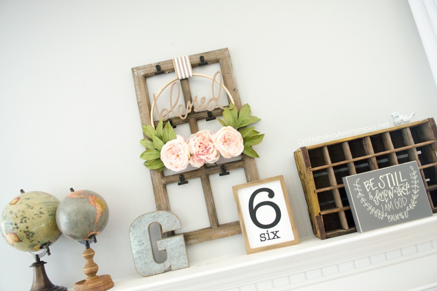 Craftaholics Anonymous® | Everyday Farmhouse Mantel Craftaholics Anonymous® | Everyday Farmhouse Mantel